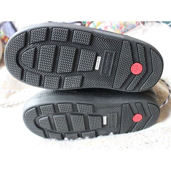 Hunter 77 HR Hour Navy Blue Insulated Moon Snow Boots Size 5/EU 36 - Picture 4 of 5